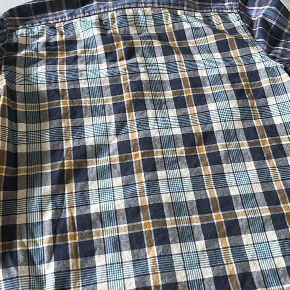 Polo Ralph Lauren Cotton Pqtchwork Flannel Sz. L - Picture 4 of 6